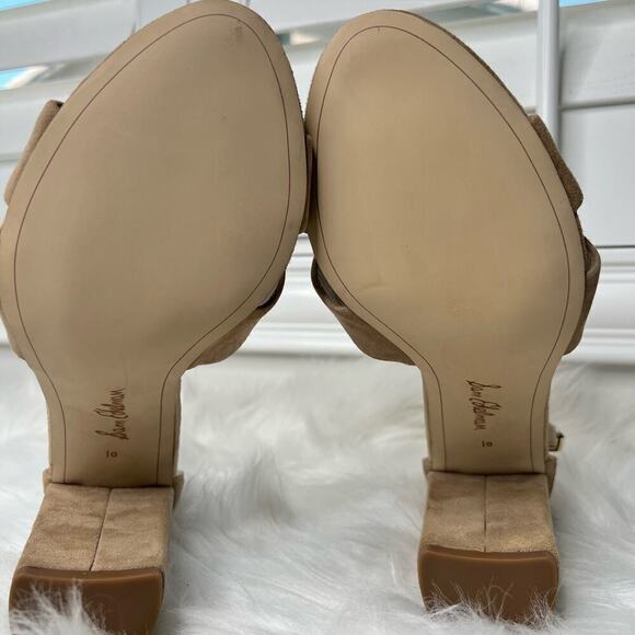 New Women’s Sam Edelman Yancy Ankle Strap Heel Sandals Size 10 - Picture 8 of 9